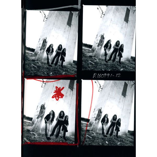 Reel Art Press Metallica Black Album in B/W