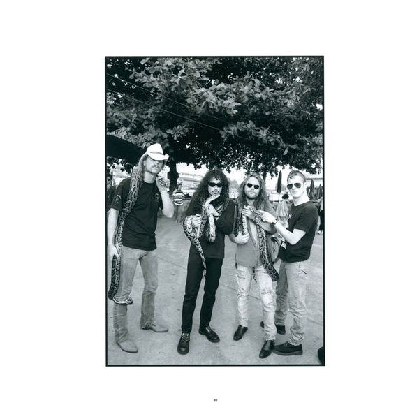 Reel Art Press Metallica Black Album in B/W