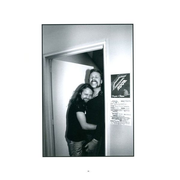 Reel Art Press Metallica Black Album in B/W