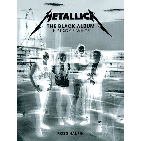 Reel Art Press Metallica Black Album in B/W