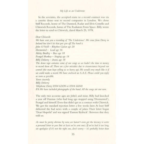 Omnibus Press Teenage Kicks