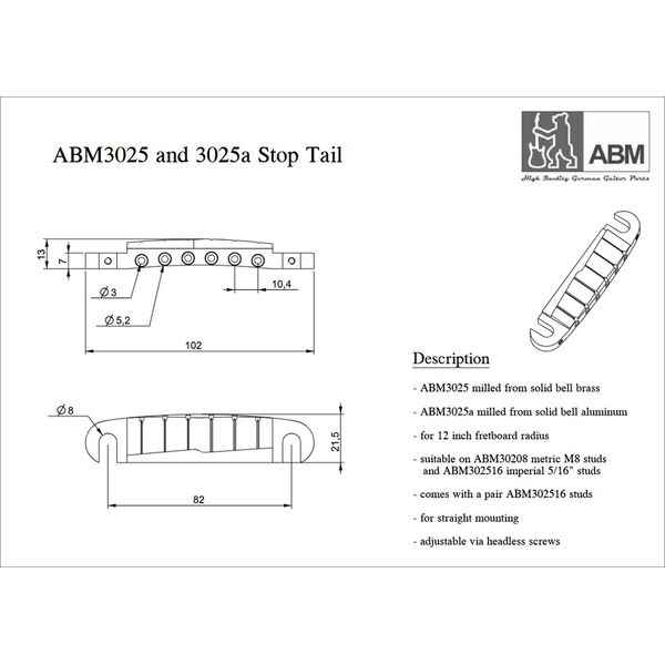 ABM 3025na Wraparound Bridge