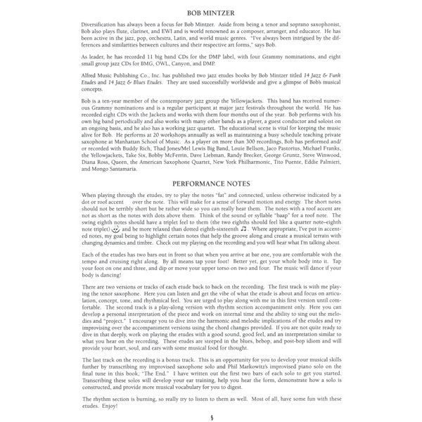 Alfred Music Publishing 15 Easy Jazz Etudes Eb