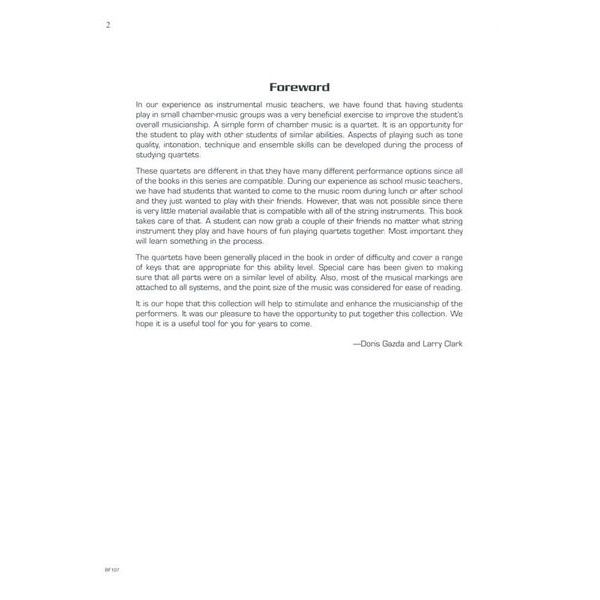 Carl Fischer Compatible Quartets Viola