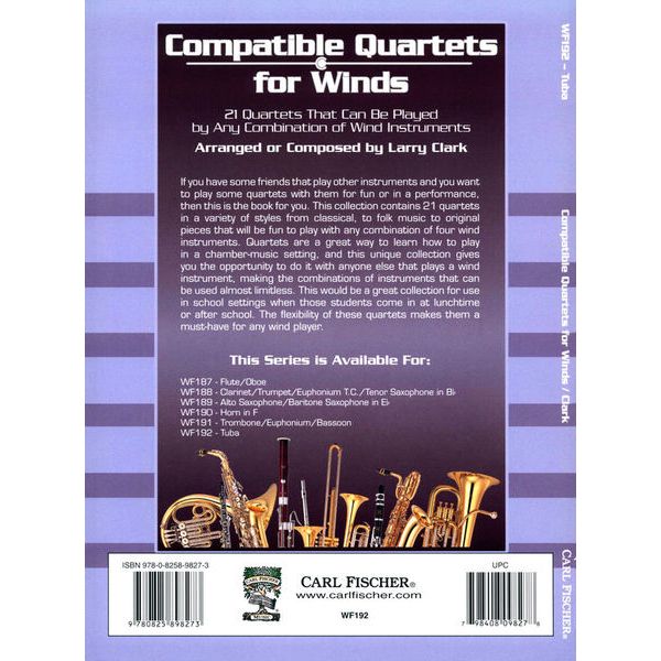 Carl Fischer Compatible Quartets Tuba