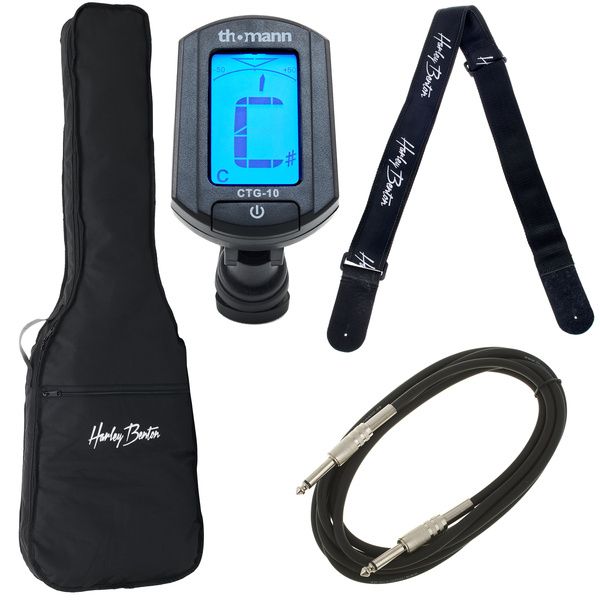 Harley Benton PB-20 BK Standard Serie Set