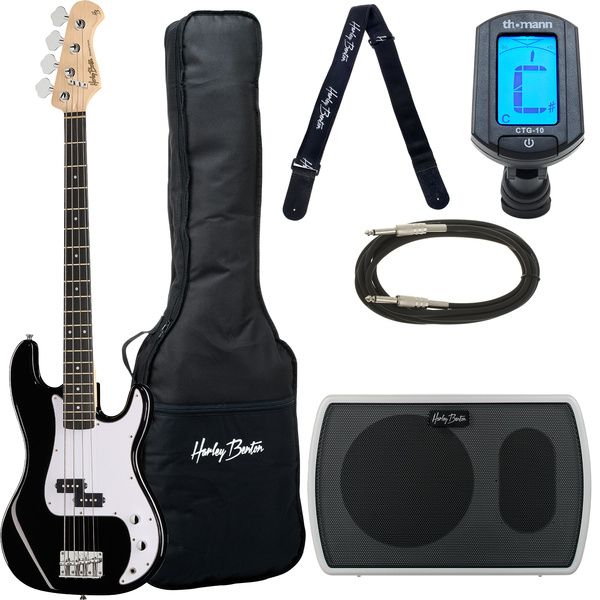 Harley Benton PB-20 BK Standard Serie Set