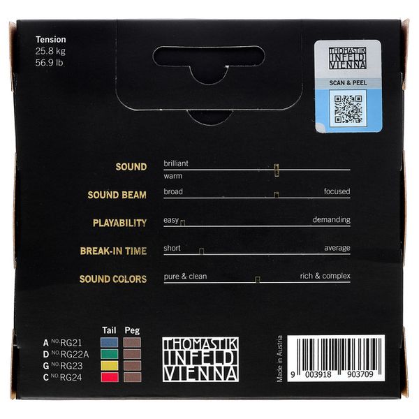 Thomastik RG200 Rondo Gold Viola 4/4