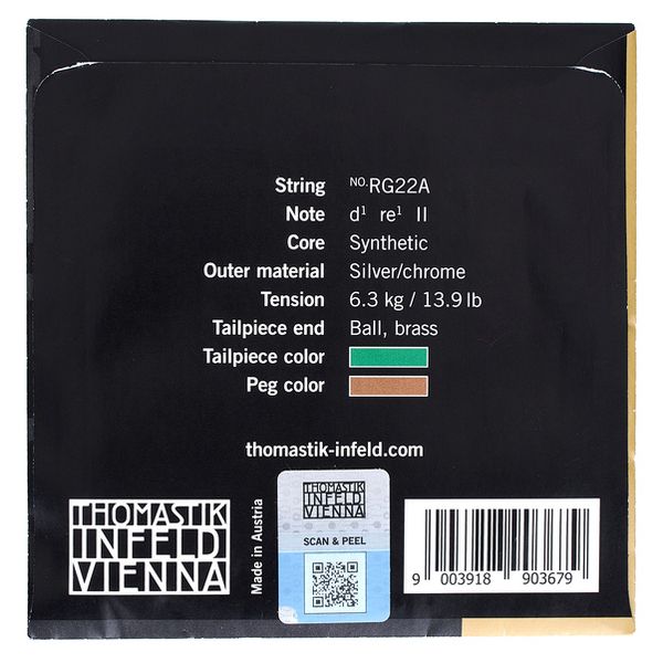 Thomastik RG22A Rondo Gold D Viola 4/4