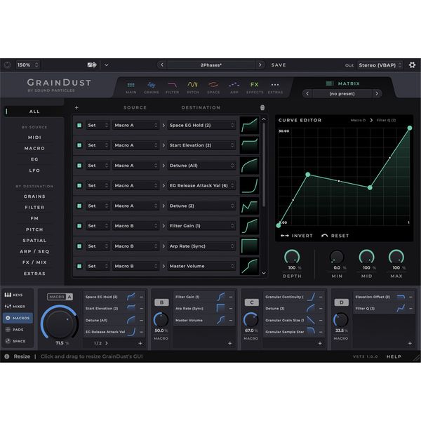 Sound Particles GrainDust