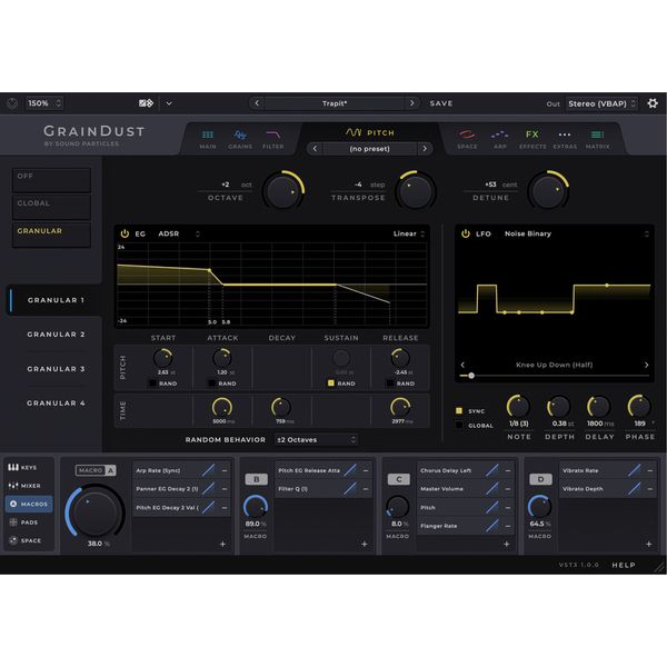 Sound Particles GrainDust