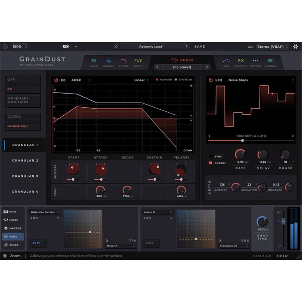 Sound Particles GrainDust