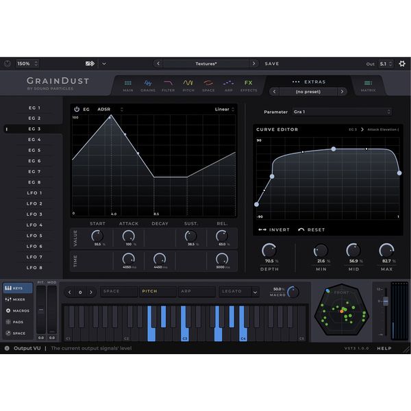 Sound Particles GrainDust