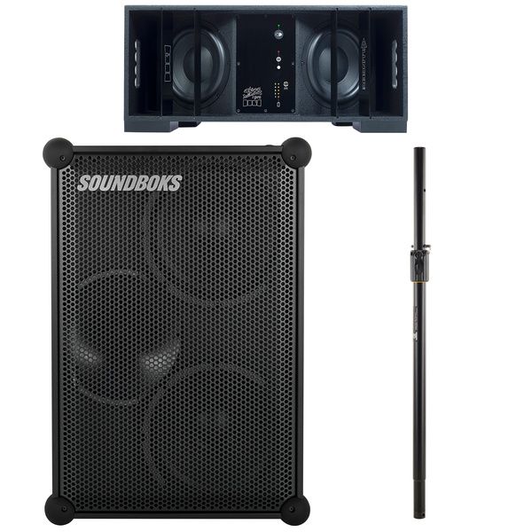 Soundboks 4 Black + Sub Portable Bundle