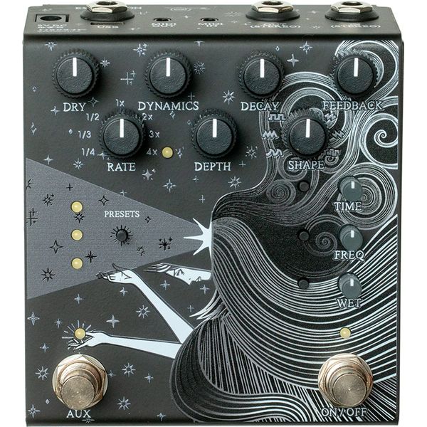 Old Blood Noise Endeavors Sunlight Stereo Reverb Black