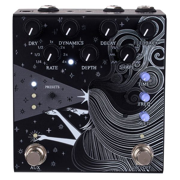 Old Blood Noise Endeavors Sunlight Stereo Reverb Black