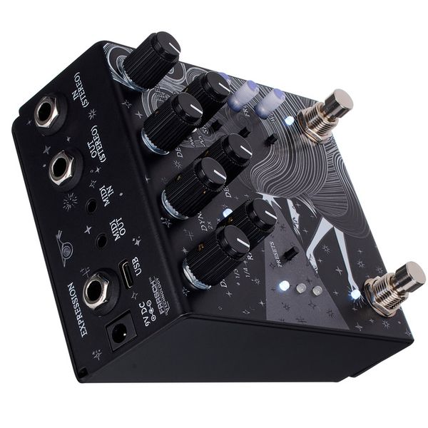Old Blood Noise Endeavors Sunlight Stereo Reverb Black