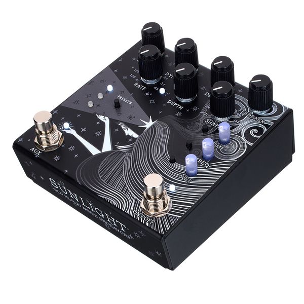 Old Blood Noise Endeavors Sunlight Stereo Reverb Black
