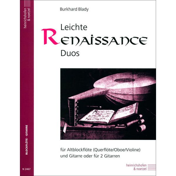 Heinrichshofen Verlag Leichte Renaissance-Duos
