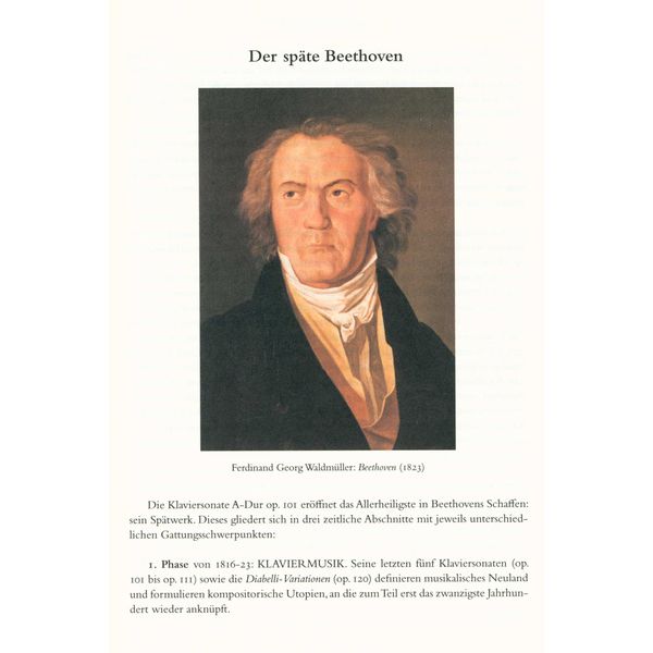 Schott Die Klaviersonaten Beethovens