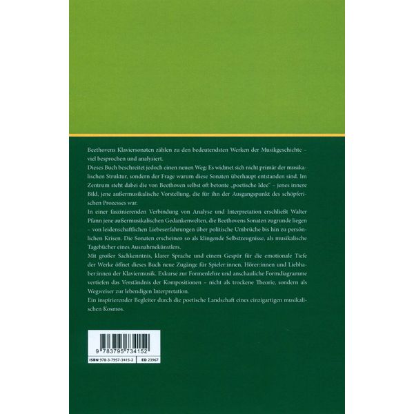 Schott Die Klaviersonaten Beethovens