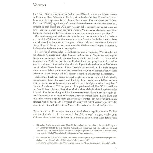 Schott Mozarts Klavierkonzerte