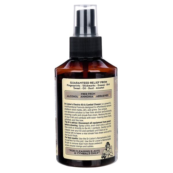 Dr. Liston's E-Drum & Cymbal Cleaner 150ml