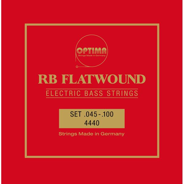 Optima 4440.L RB Flatwound Bass Set