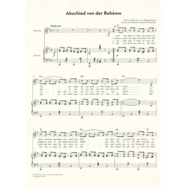 Schott Kabarettchansons Wilde Bühne