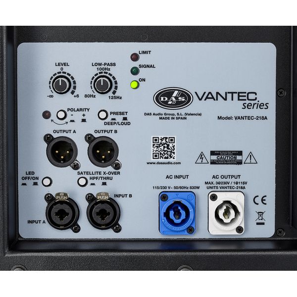 DAS Audio Vantec-215A/218A Power Bundle