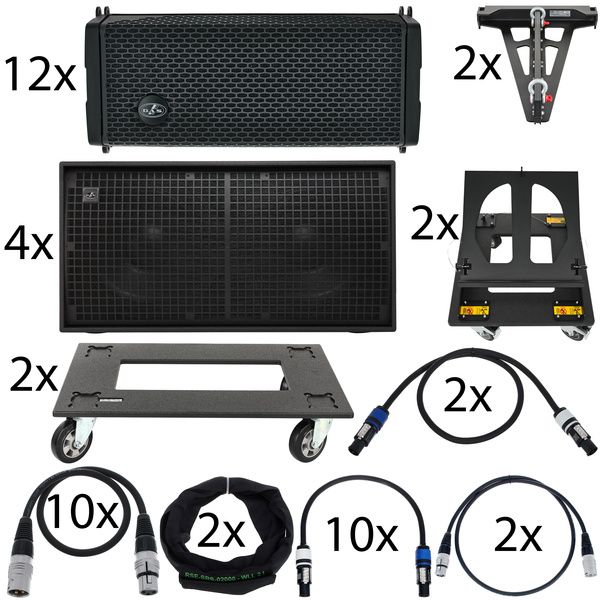 DAS Audio EVENT 12x26A/4x218A Bundle