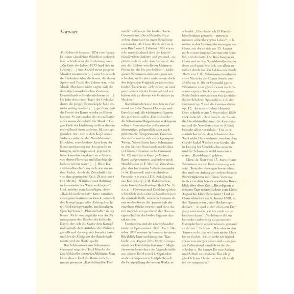 Henle Verlag Schumann Davidsbündlertänze