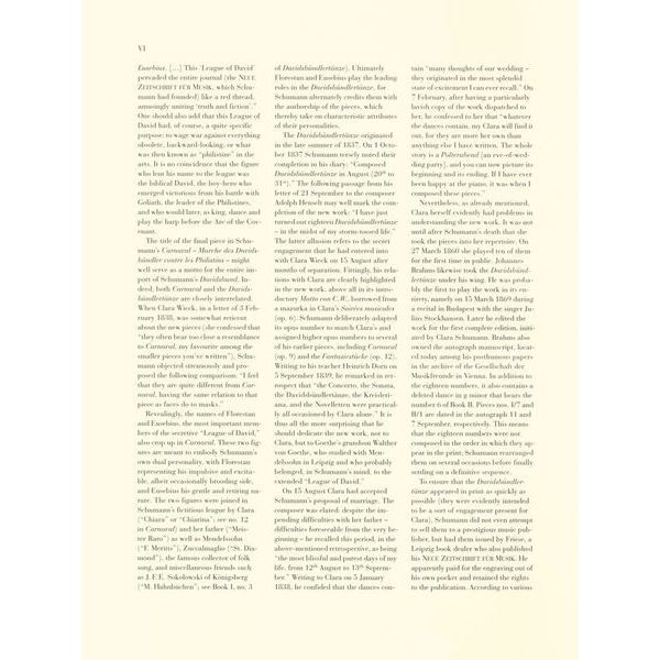 Henle Verlag Schumann Davidsbündlertänze