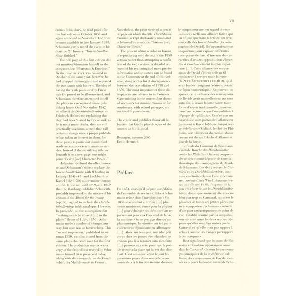 Henle Verlag Schumann Davidsbündlertänze