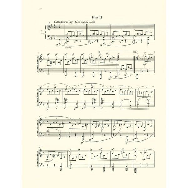 Henle Verlag Schumann Davidsbündlertänze