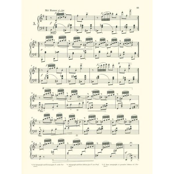 Henle Verlag Schumann Davidsbündlertänze