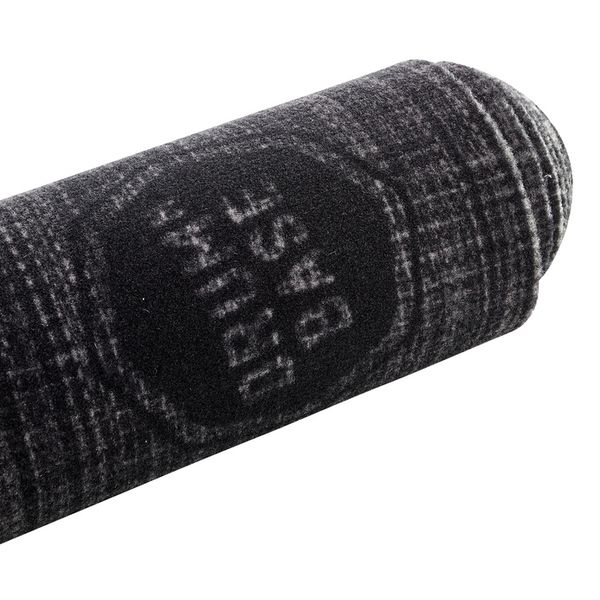 Drum N Base Woven Back in Black Drum Rug
