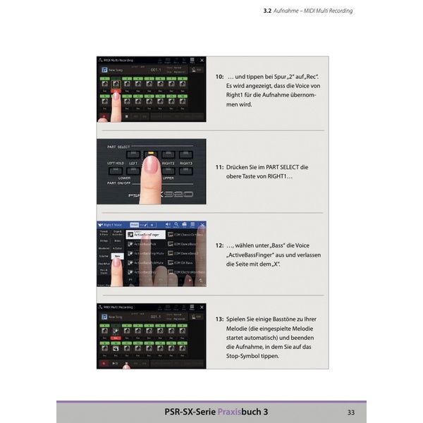 Keys Experts Verlag SX720/920 Praxisbuch 3