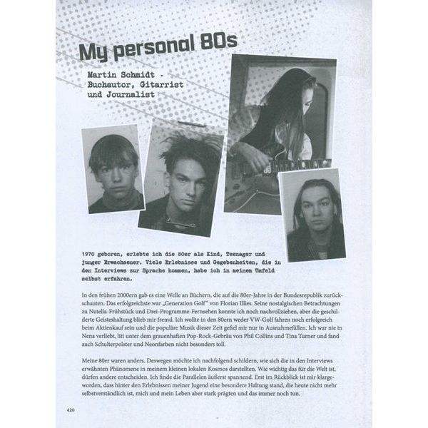 Martin Schmidt Vierspur,Kleber&Gitarrenkrach