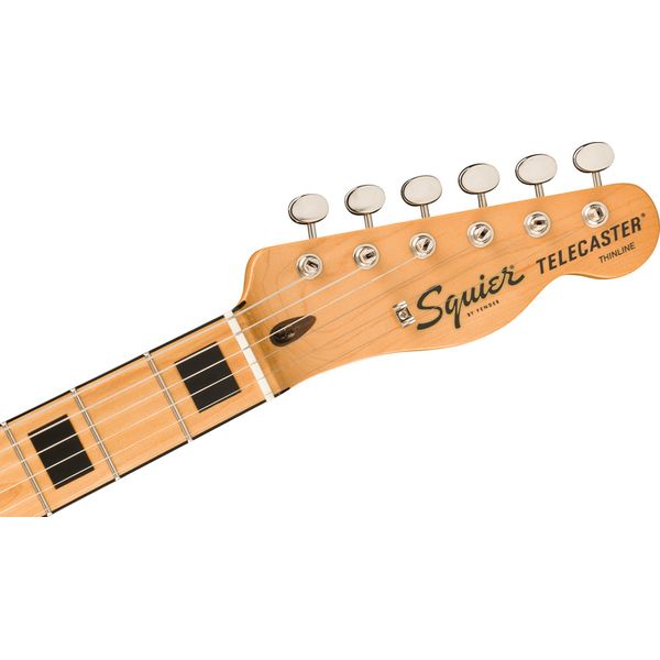 Squier CV 70s Tele Thinline MN BLK