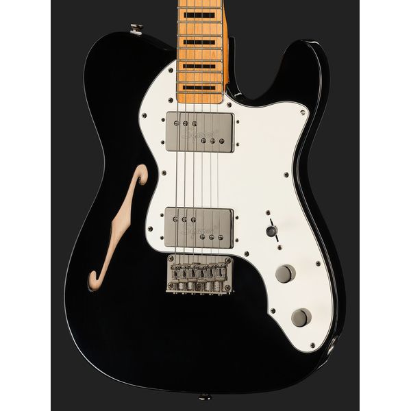 Squier CV 70s Tele Thinline MN BLK