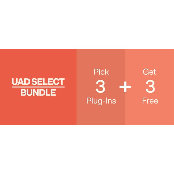Universal Audio UAD Select 3+3 Bundle