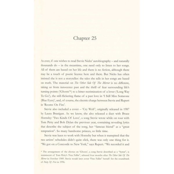 Omnibus Press Visions, Dreams & Rumours