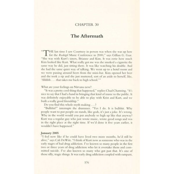 Omnibus Press Nirvana: The True Story