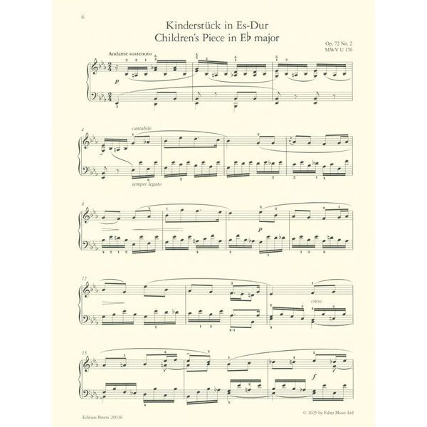 Edition Peters Mendelssohn Meisterwerke