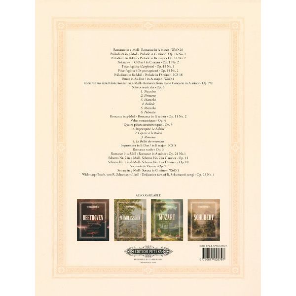 Edition Peters C. Schuhmann Meisterwerke