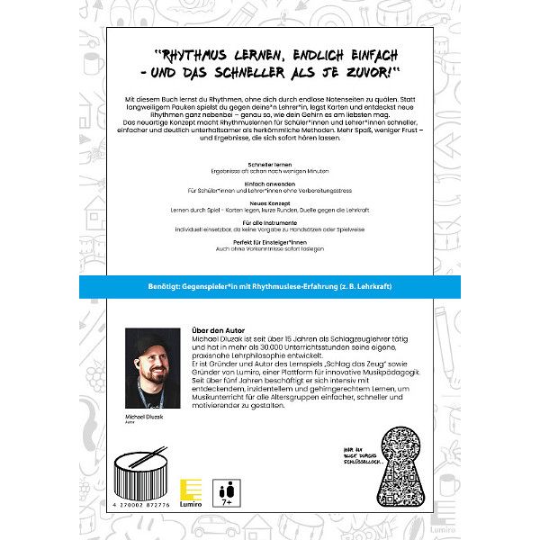 Schlag das Zeug Klatschen