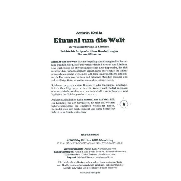 Edition Dux Einmal um die Welt