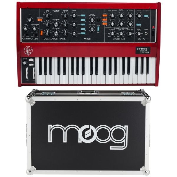 Moog Geddy Lee Minimoog Case Bundle