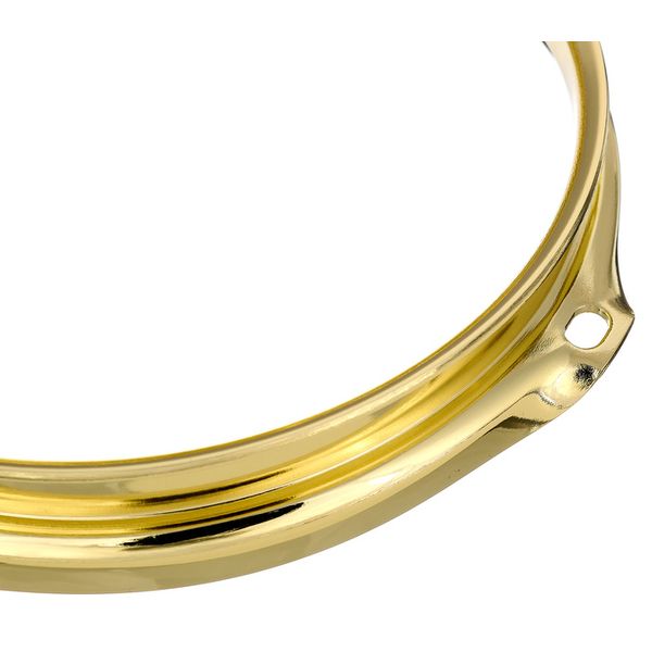 Millenium 6" 4-Hole Steel Hoop Brass